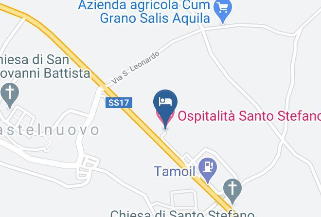 L Aquila - Ospitalita Santo Stefano Maps
