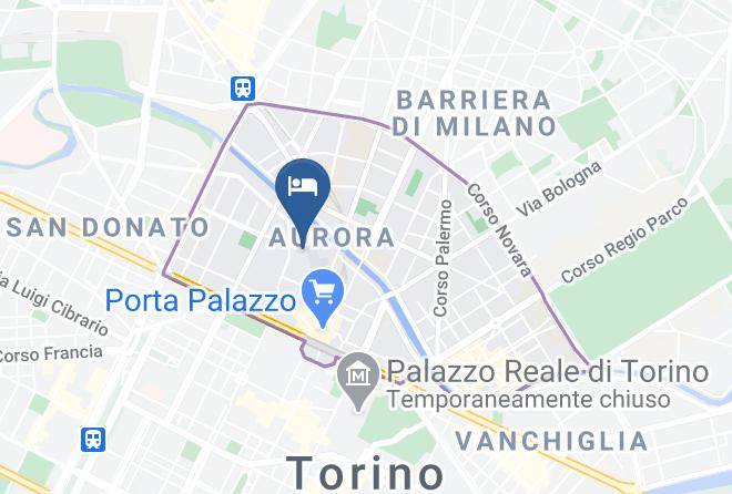 Turin - Ospiteria Dell'arsenale Della Pace Maps