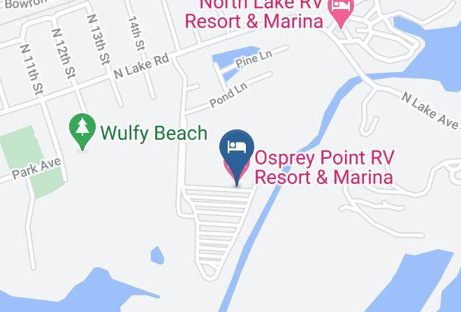Coos - Osprey Point Rv Resort & Marina Maps