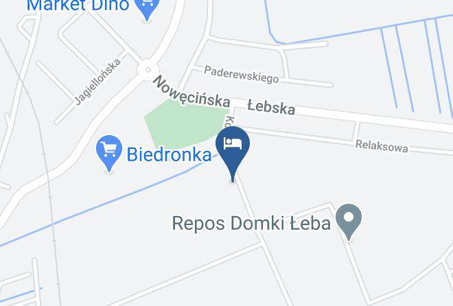 Leborski - Osrodek Ania Maps