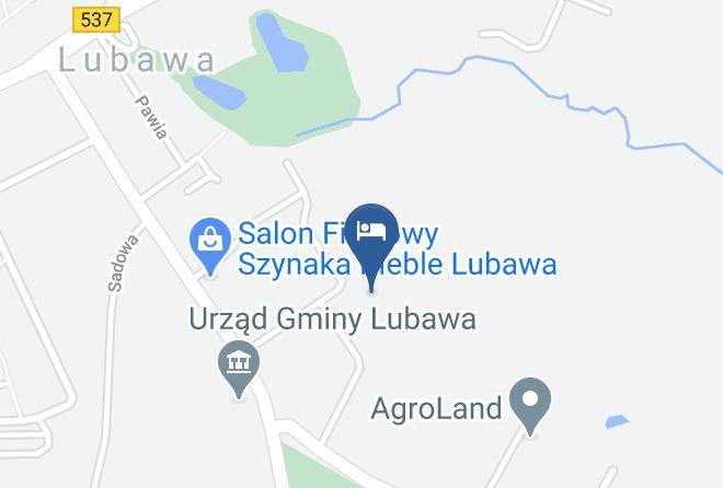 Osrodek Sportu I Rekreacji W Lubawie Map