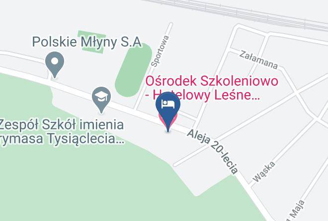 Osrodek Szkoleniowo Hotelowy Lesne Zacisze Teresin K Niepokalanowa Map