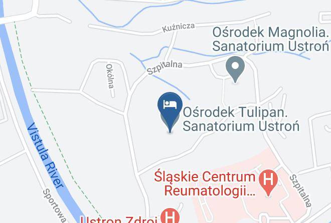 Cieszynski - Osrodek Tulipan Sanatorium Ustron Maps
