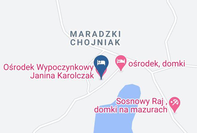 Mragowski - Osrodek Wypoczynkowy Janina Karolczak Maps
