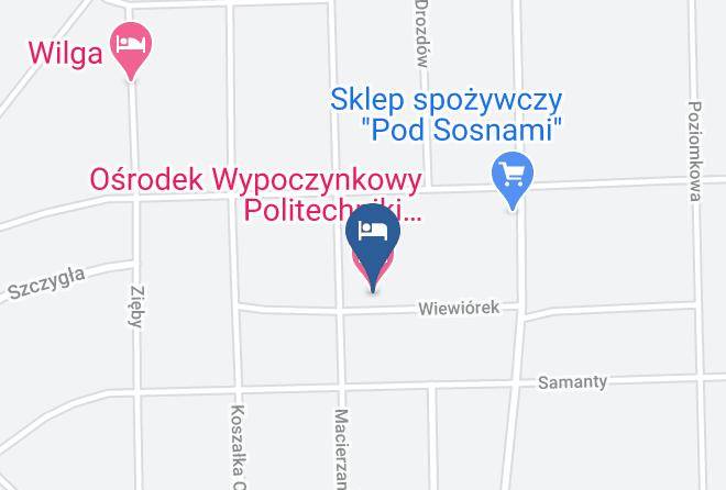 Garwolinski - Osrodek Wypoczynkowy Politechniki Warszawskiej W Wildze Maps