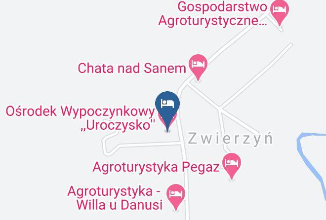 Osrodek Wypoczynkowy Uroczysko'' Map