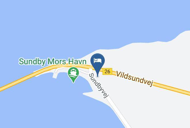 Erslev - Ost Vildsund Gl Faergekro Maps