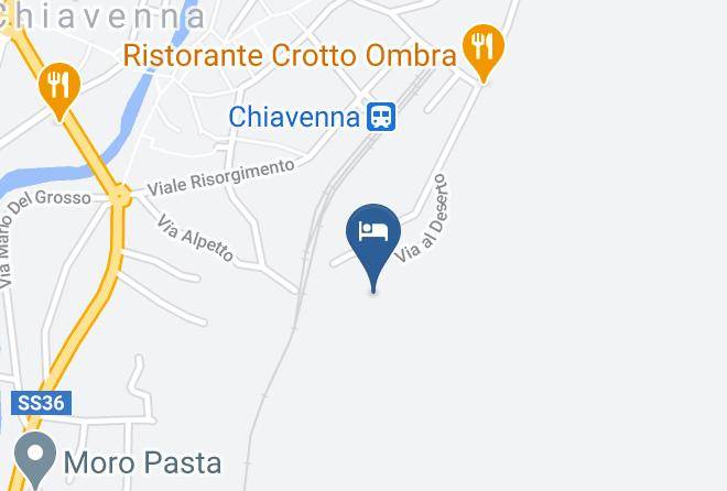 Sondrio - Ostello Al Deserto Chiavenna Maps