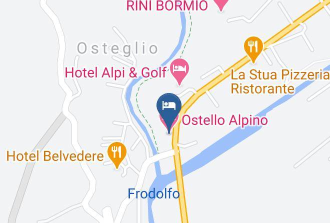 Sondrio - Ostello Alpino Maps