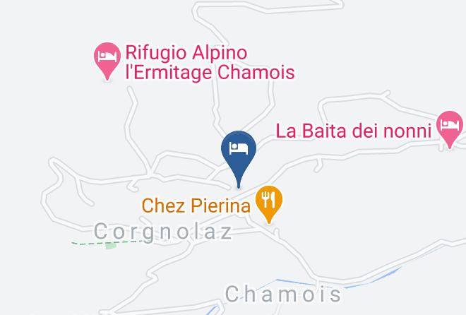 Ostello Bellevue Map