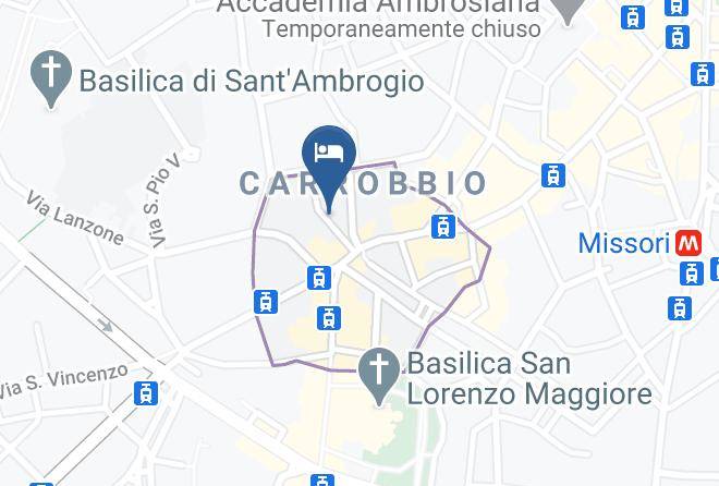 Milan - Ostello Bello Milan Duomo Maps