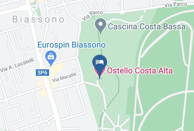 Monza E Brianza - Ostello Costa Alta Maps