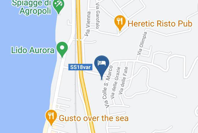 Salerno - Ostello Della Gioventu Maps