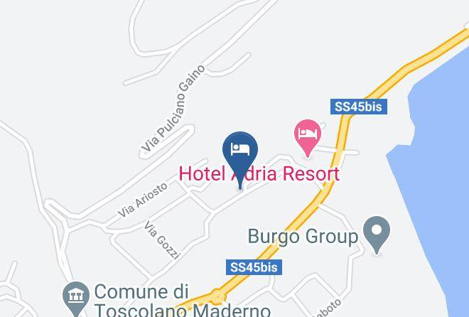 Brescia - Ostello Delle Cartiere Maps