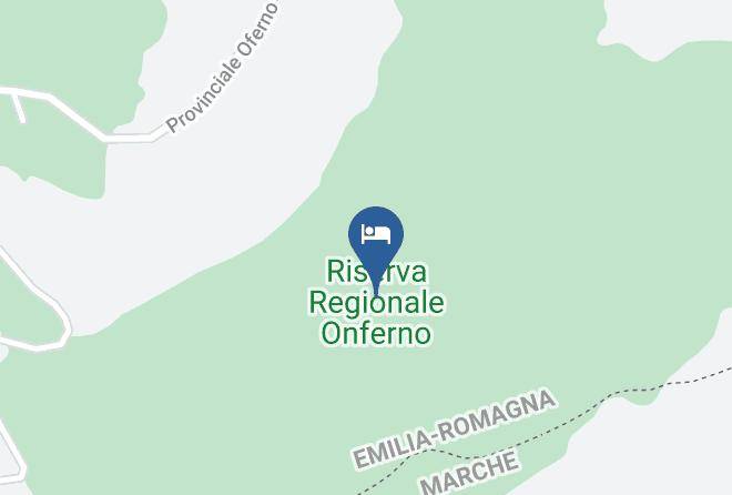 Rimini - Ostello Delle Grotte Di Onferno Maps