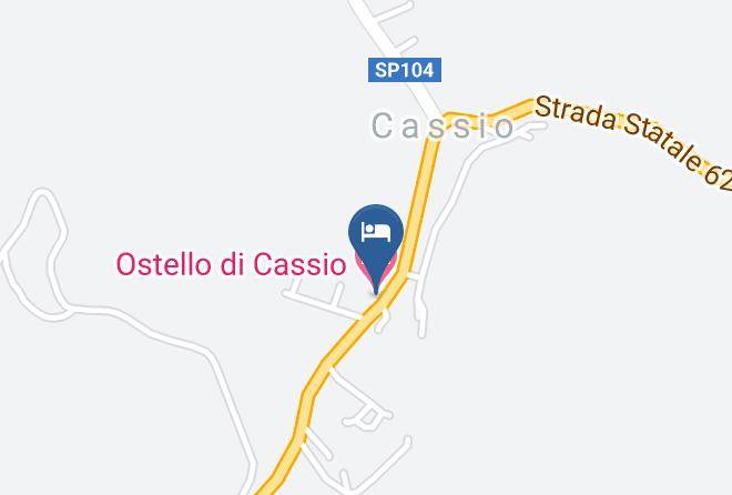 Parma - Ostello Di Cassio Maps