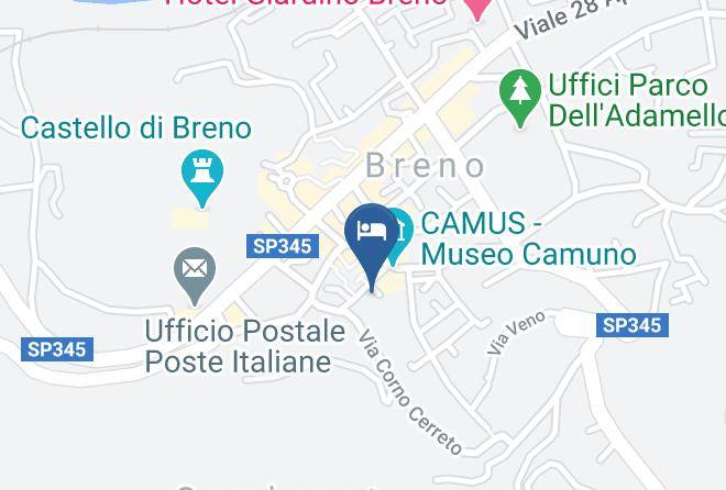 Brescia - Ostello Di Vallecamonica Maps