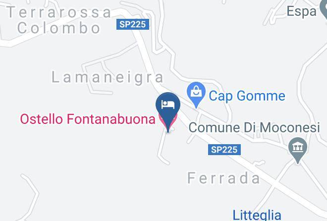 Genoa - Ostello Fontanabuona Maps