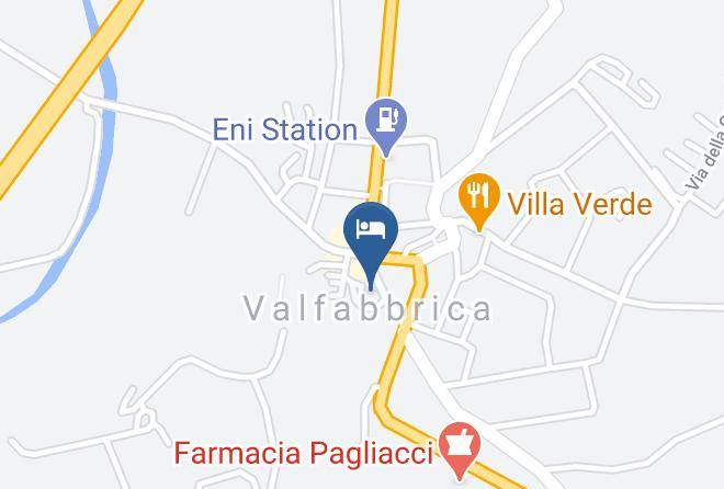 Perugia - Ostello Francescano Il Sentiero Maps