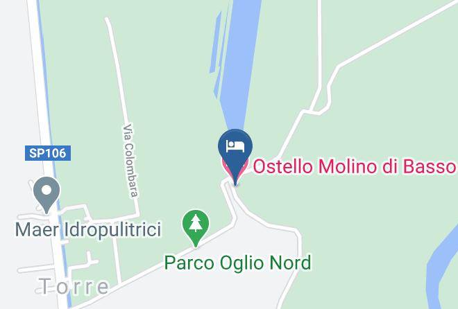 Bergamo - Ostello Molino Di Basso Maps
