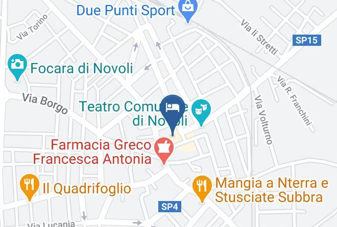 Lecce - Ostello Novello Maps