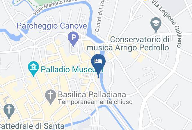 Vicenza - Ostello Olimpico Vicenza Maps