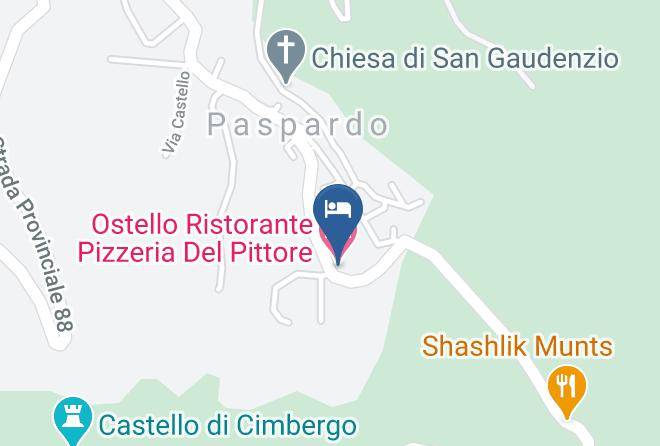 Ostello Ristorante Pizzeria Del Pittore Map