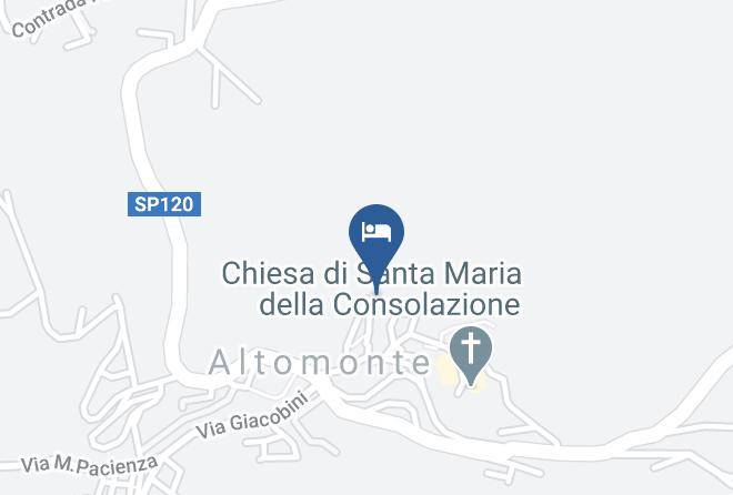 Cosenza - Ostello San Giacomo Maps