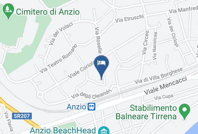 Rome - Ostello San Luigi Orione Maps