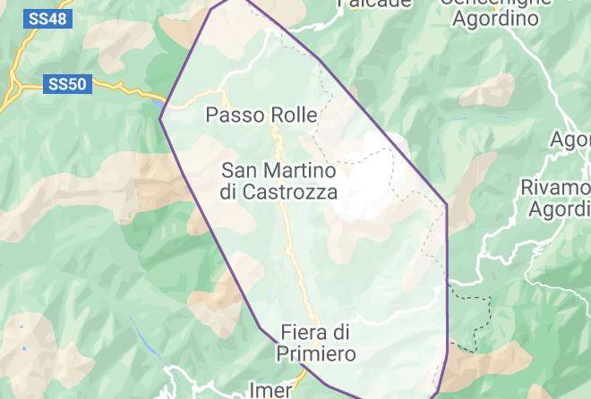 Trento - Ostello Sanmartino Maps