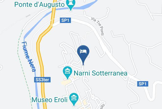Terni - Ostello Sant'anna Maps