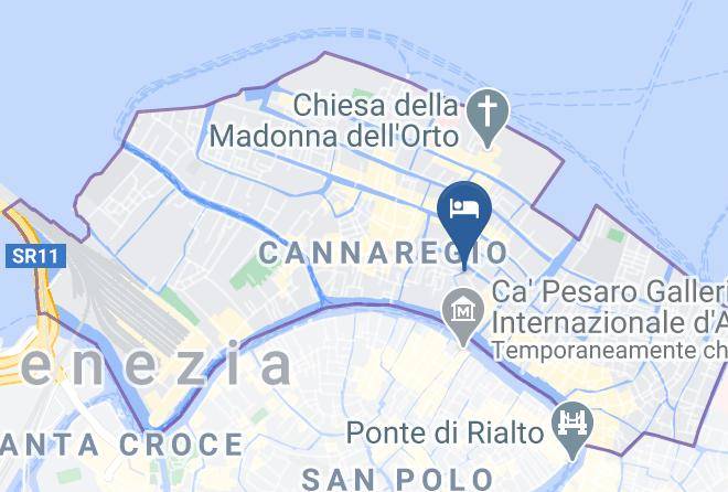 Venice - Ostello Santa Fosca Maps