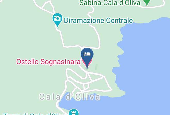 Sassari - Ostello Sognasinara Maps
