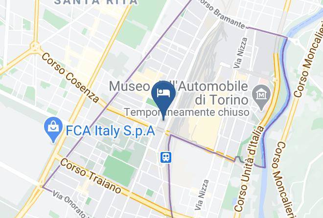 Turin - Ostello Torino Maps