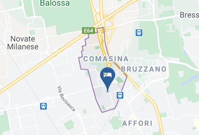 Milan - Ostellolinda Milano Maps