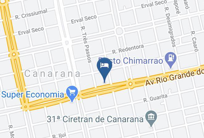 Canarana - Oster Hotel Maps