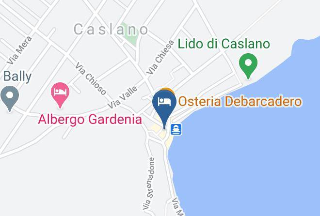 Lugano - Osteria Battello Maps
