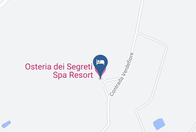 Macerata - Osteria Dei Segreti Spa Resort Maps
