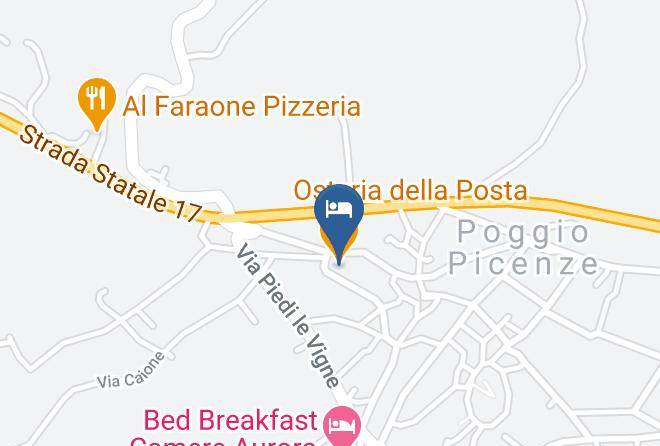 L Aquila - Osteria Della Posta Maps