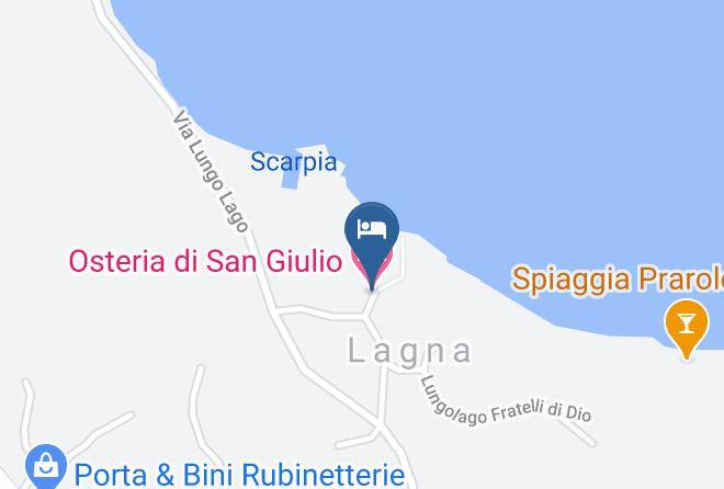 Novara - Osteria Di San Giulio Maps