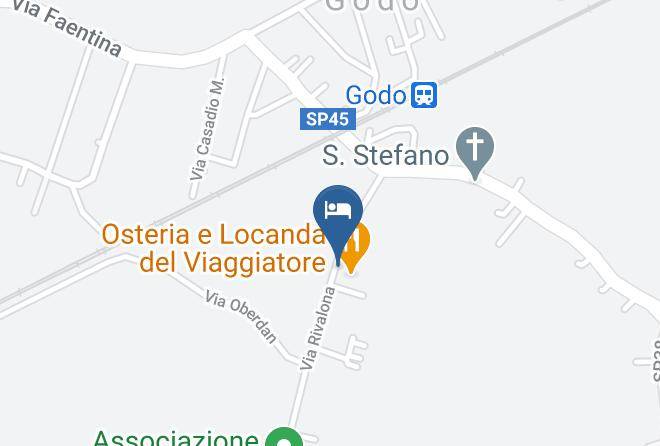 Ravenna - Osteria E Locanda Del Viaggiatore Maps