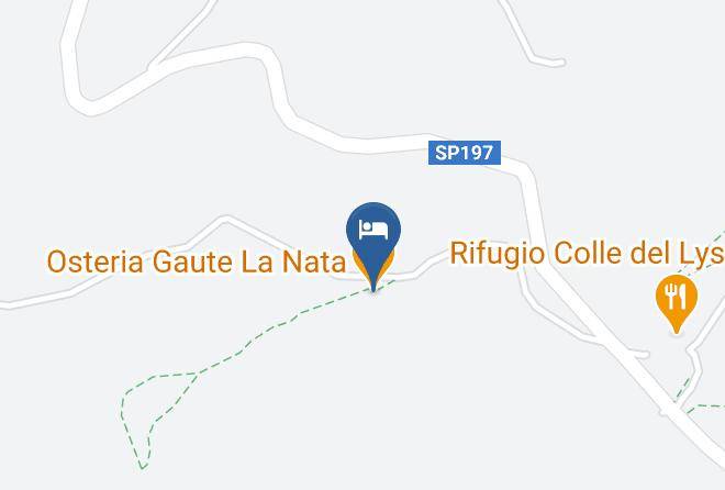 Turin - Osteria Gaute La Nata Maps