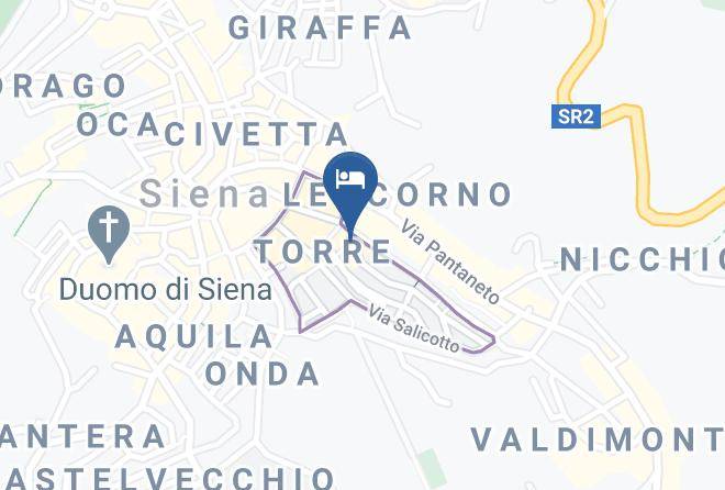 Siena - Osteria Il Rialto Maps