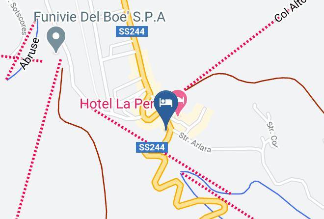 Bolzano - Osteria La Fontana Maps