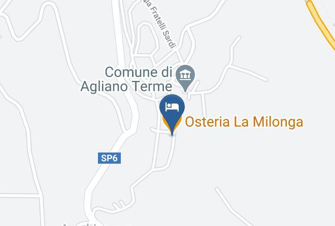 Asti - Osteria La Milonga Maps