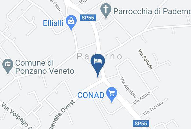 Treviso - Osteria La Pesa Maps