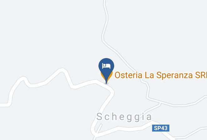 Arezzo - Osteria La Speranza Srl Maps