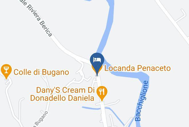 Vicenza - Locanda Penaceto Maps