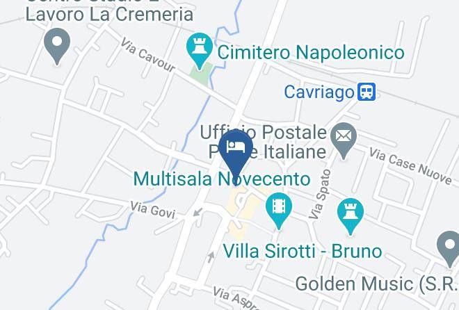 Osteria Locanda Rossodivino Map