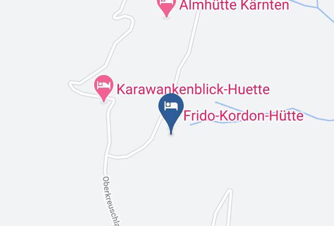 Spittal An Der Drau - Osterr Alpenverein Frido Kordon Hutte Maps